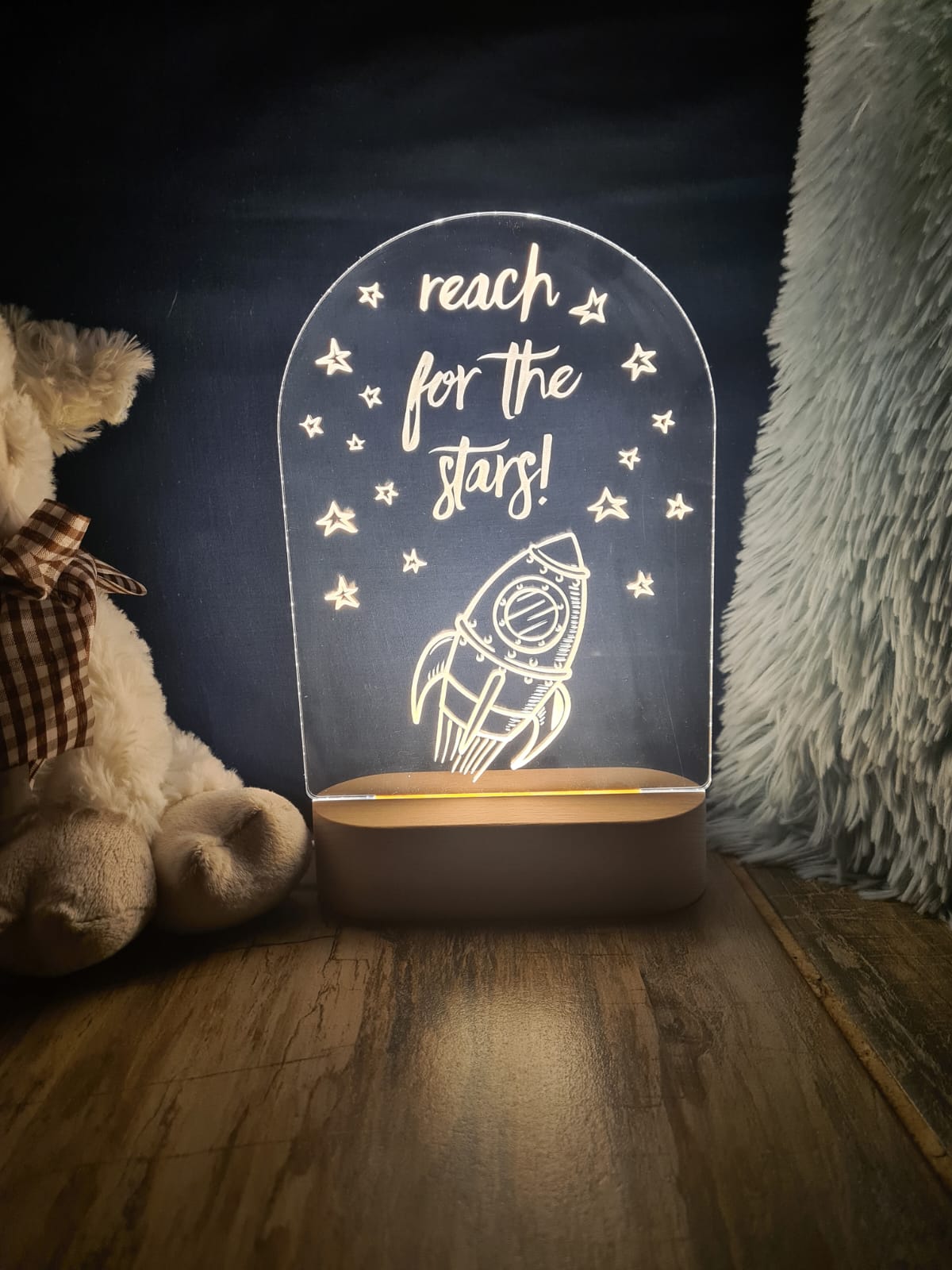 LED night lights with LED base