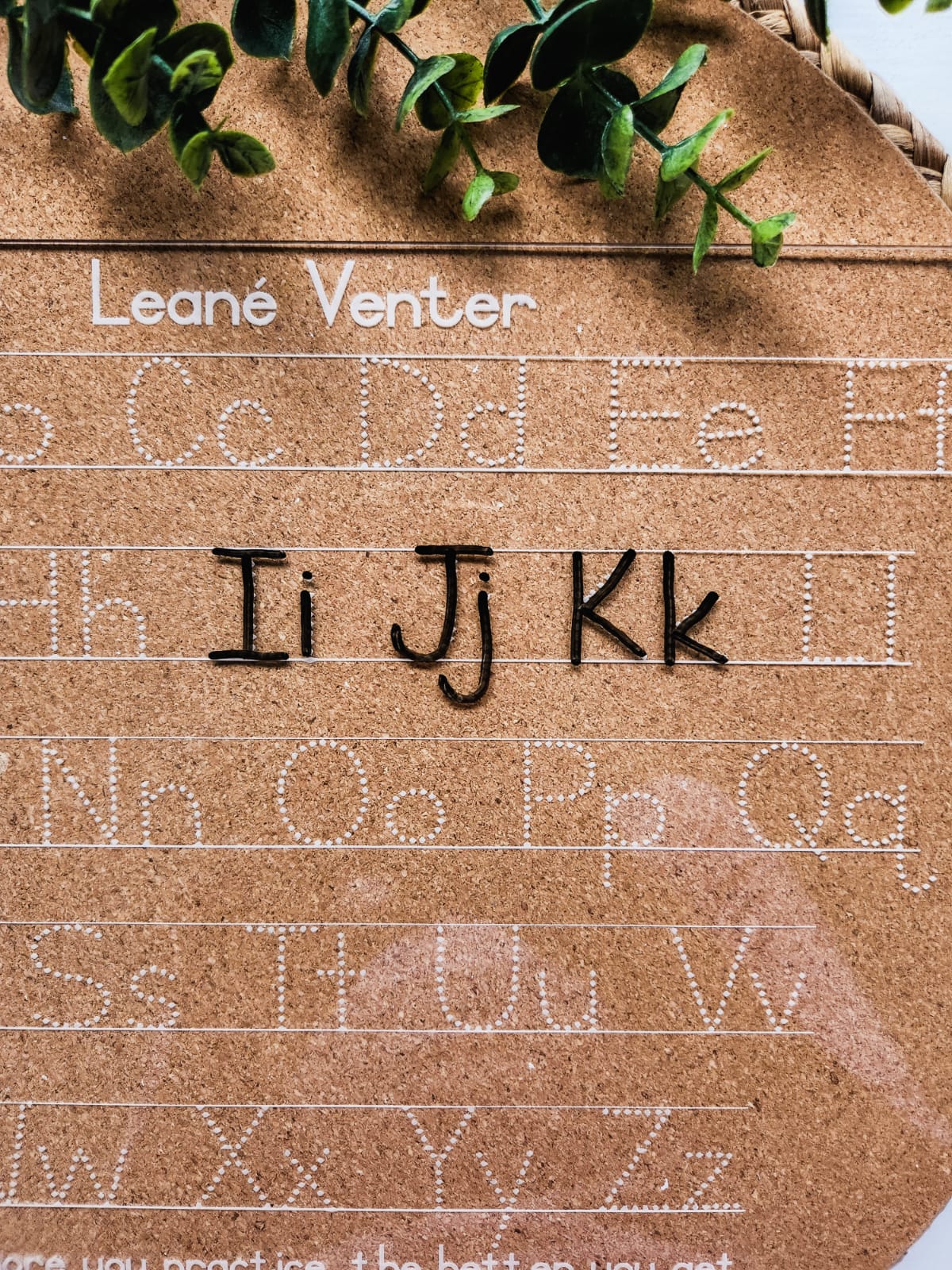 Learn to write your ABC`s