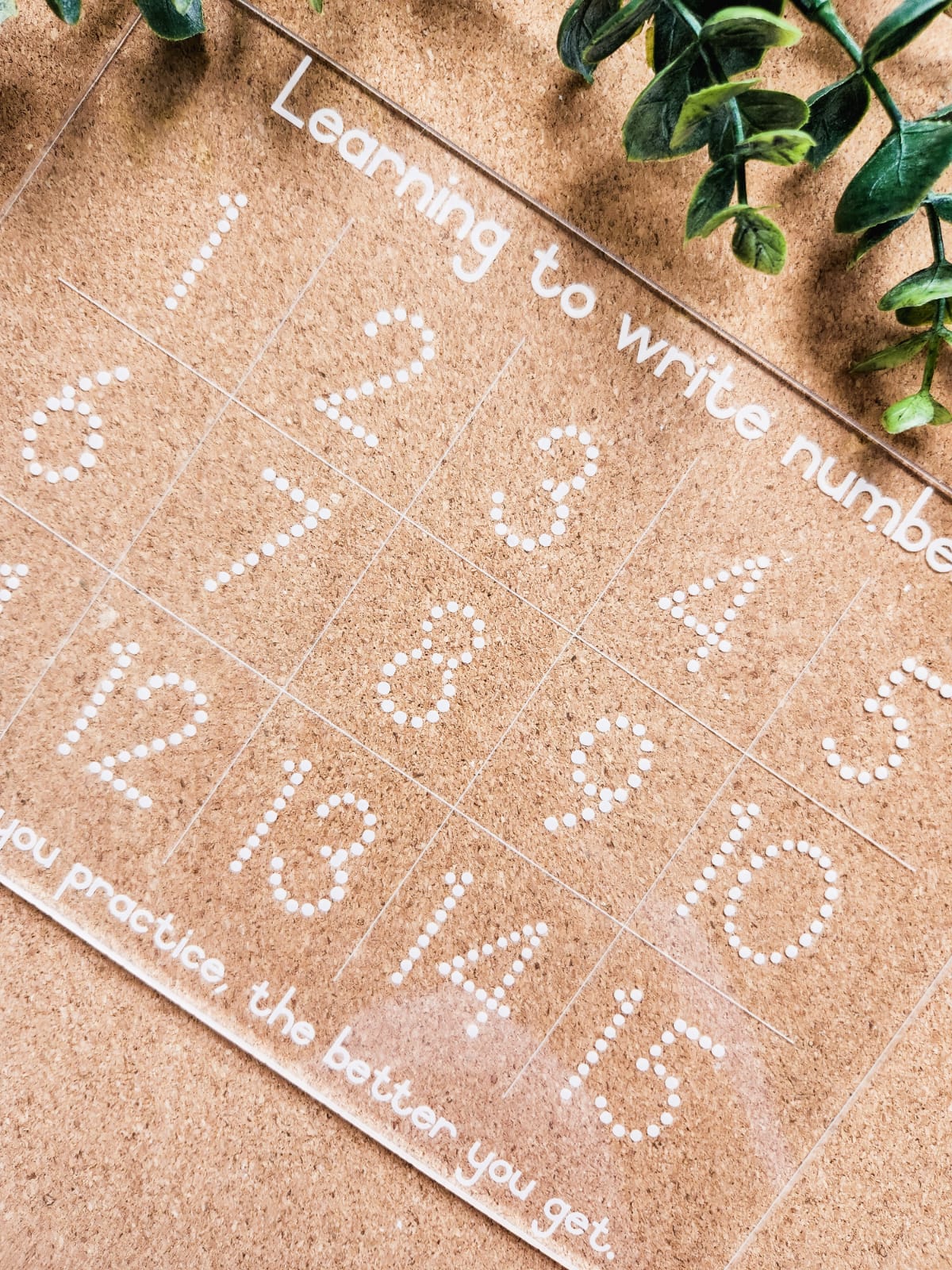 Learn to write your 123`s