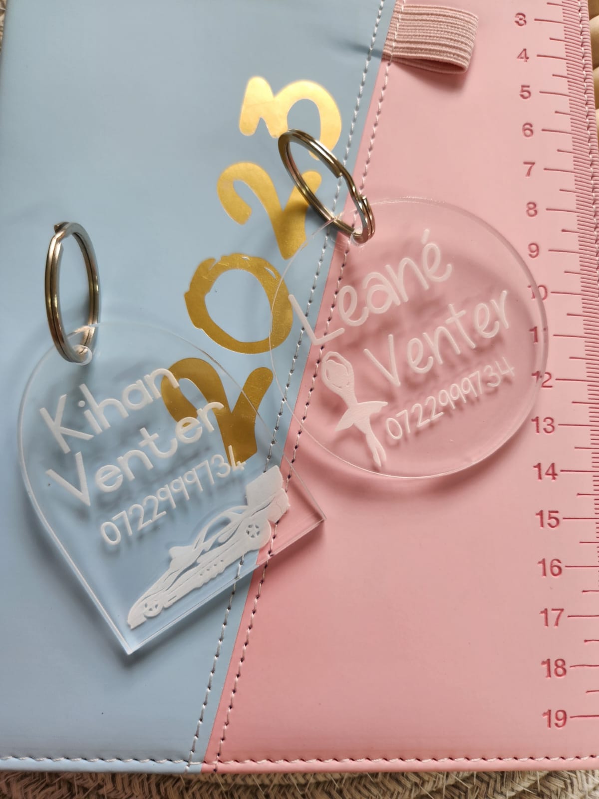 Personalised Name Tags (Ballerina)